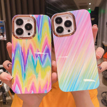 Load image into Gallery viewer, 2021 Newest Design Marble Pattern Gold Plating iPhone Case
