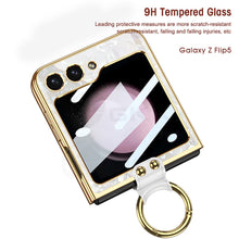 Load image into Gallery viewer, Electroplating Ring Bracket Suitable For Samsung Galaxy Z Flip5
