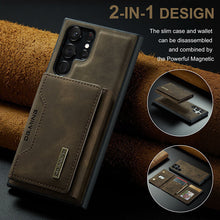 Load image into Gallery viewer, Luxury Magnetic Leather All-inclusive Protective Cover With Card Holder For Samsung Galaxy
