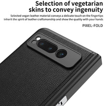 Load image into Gallery viewer, Magnetic Luxury Leather All-inclusive Invisible Bracket Phone Case For Google Pixel Fold
