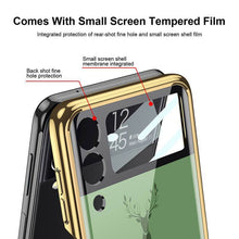 Load image into Gallery viewer, Luxury Deer Glass Samsung Z Flip 3 Case pphonecover
