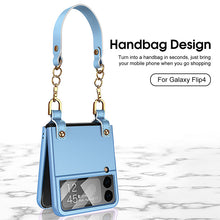 Load image into Gallery viewer, Exquisite Handbags Fashion Style Cover For Samsung Galaxy Z Flip3 Flip4 5G With Back Screen Protector
