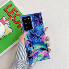 Load image into Gallery viewer, 2021 Laser Flower Pattern Protective Cover For Samsung S21 S20 S10 Note20 Note10 Series
