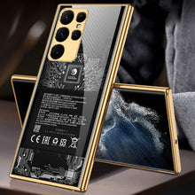 Load image into Gallery viewer, Luxury Plating Dear Pattern Camera All-inclusive Electroplating Process Case For Samsung Galaxy S22 Series pphonecover
