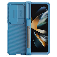 Load image into Gallery viewer, For Samsung Galaxy Z Fold 4 Case CamShield Pro Slide Camera Back Protector Cover Kickstand With S-Pen Pocket For Z Fold4
