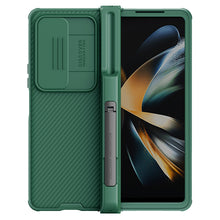 Load image into Gallery viewer, For Samsung Galaxy Z Fold 4 Case CamShield Pro Slide Camera Back Protector Cover Kickstand With S-Pen Pocket For Z Fold4
