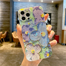 Load image into Gallery viewer, Vintage Oil Painting Flower iPhone/Samsung Case - {{ shop_name}} varyfun
