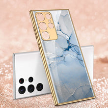 Load image into Gallery viewer, Luxury Plating Dear Pattern Camera All-inclusive Electroplating Process Case For Samsung Galaxy S22 Series pphonecover
