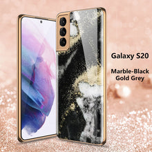 Load image into Gallery viewer, 2021 Fashion Plating Pattern Camera All-inclusive Electroplating Process Case For Samsung S21 Ultra S21 Plus S21
