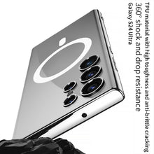 Load image into Gallery viewer, Magnetic Magsafe Clear Soft Case for Samsung Galaxy S24 S23 Ultra Plus
