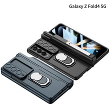 Load image into Gallery viewer, Magnetic Folding Armor Protective Case For Samsung Galaxy Z Fold4 Fold3 5G With Back Screen Protector
