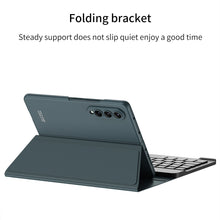 Load image into Gallery viewer, Bluetooth 3.0 Keyboard Magnetic All-inclusive Leather Cover For Samsung Galaxy Z Fold3 Fold4 5G Come With keyboard+Holster Bracket+Phone Case+Capacitive Pen
