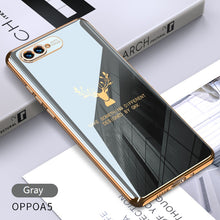 Load image into Gallery viewer, 2021 Luxury Deer Pattern Camera All-inclusive Electroplating Process Case For OPPO Reno 4 3 Pro R17 Pro Find X

