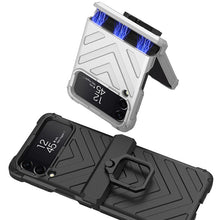 Load image into Gallery viewer, Magnetic Armor Ring Holder Case For Samsung Galaxy Z Flip3 5G
