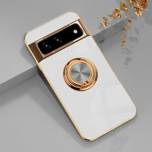 Load image into Gallery viewer, Electroplating Ring Holder Phone Case For Google Pixel 7 8 Series - mycasety2023 Mycasety
