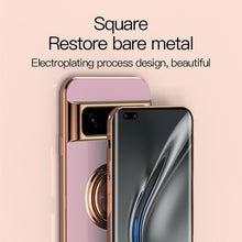 Load image into Gallery viewer, Electroplating Ring Holder Phone Case For Google Pixel 7 8 Series - mycasety2023 Mycasety
