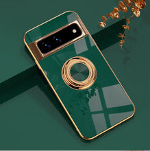 Load image into Gallery viewer, Electroplating Ring Holder Phone Case For Google Pixel 7 8 Series - mycasety2023 Mycasety

