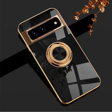 Load image into Gallery viewer, Electroplating Ring Holder Phone Case For Google Pixel 7 8 Series - mycasety2023 Mycasety
