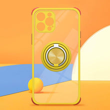Load image into Gallery viewer, Creative Double Ring Bracket Four-corner Anti-fall Cover For iPhone
