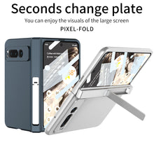 Load image into Gallery viewer, Magnetic All-inclusive Case With Tempered Film For Google Pixel Fold With Damped Folding Bracket
