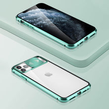 Load image into Gallery viewer, 2021 iPhone Double-Sided Slide Cover Lens Protection Phone Case
