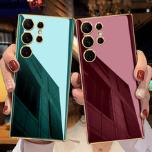 Load image into Gallery viewer, Electorplated All-inclusive Protective Soft Cover For Samsung Galaxy S22 S23 Ultra Plus
