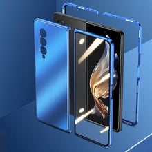 Load image into Gallery viewer, Samsung Galaxy Z Flip 3 Magnetic Brushed Metal Anti-fall Protective Cover For Galaxy Z Fold 3
