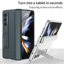 Load image into Gallery viewer, Magnetic Frame Plastic Stand All-included Case For Samsung Galaxy Z Fold4 Fold3 5G
