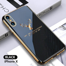 Load image into Gallery viewer, 2021 Deer Pattern Camera All-inclusive Electroplating Process iPhone Case

