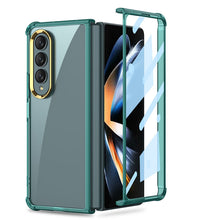 Load image into Gallery viewer, Samsung Galaxy Z Fold 4 5G Airbag Anti-fall Protective Cover With Front Tempered Film
