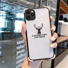 Load image into Gallery viewer, 2021 Deer Pattern Camera All-inclusive Transparent iPhone Case
