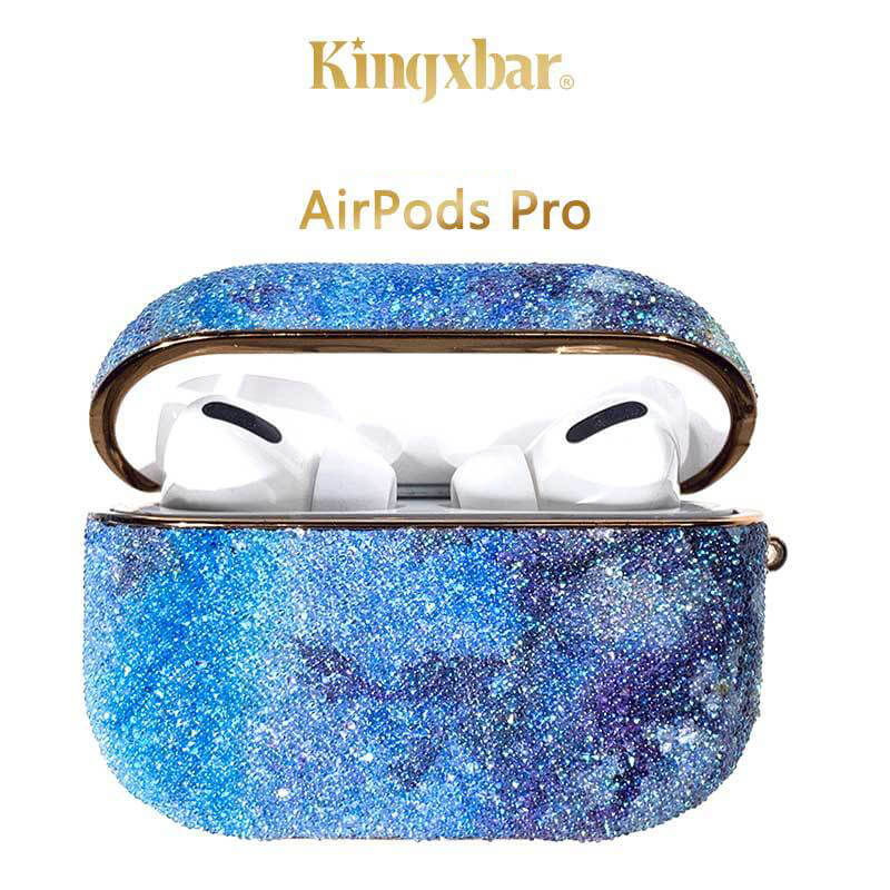 2021 Fashion Rainbow Crystal Protective AirPods Pro Case
