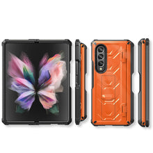 Load image into Gallery viewer, Newest Double-Cover Fold Mecha all-inclusive Rugged Phone Case For Galaxy Z Fold4 Fold3 Samsung Cases

