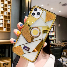 Load image into Gallery viewer, Ins High Quality Ring Phone Case For iPhone
