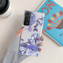 Load image into Gallery viewer, 2021 Laser Flower Pattern Protective Cover For Samsung S21 S20 S10 Note20 Note10 Series
