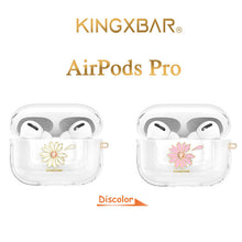 Load image into Gallery viewer, 2021 Fashion Photochromic Crystal Protective AirPods Pro Case
