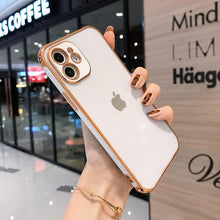 Load image into Gallery viewer, 2021 Electroplated Matte Anti-fall Camera All-inclusive Protective Case For iPhone
