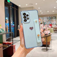 Load image into Gallery viewer, Luxury Electroplating Protective Phone Case With Stand Holder For Samsung
