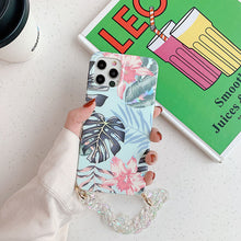 Load image into Gallery viewer, 2021 Laser Flower Bracelet Protective Cover For iPhone12 Pro Max 11 XS XR 7 8 Plus SE 2020
