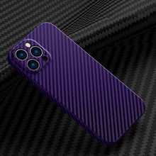 Load image into Gallery viewer, iPhone | Purple Carbon Fiber Phone Case - mycasety2023 Mycasety
