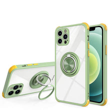 Load image into Gallery viewer, Creative Double Ring Bracket Four-corner Anti-fall Cover For iPhone
