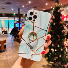 Load image into Gallery viewer, 2021 Fashion Electroplating Marble Pattern Case For iPhone
