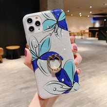 Load image into Gallery viewer, 2021 Creative Glitter Stars Flowers Case For iPhone
