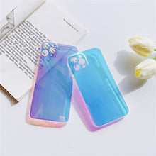 Load image into Gallery viewer, 2021 Laser Rainbow Transparent Soft Case For iPhone &amp; Samsung
