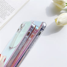 Load image into Gallery viewer, 2021 Laser Rainbow Transparent Soft Case For iPhone &amp; Samsung

