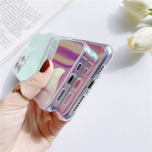 Load image into Gallery viewer, 2021 Laser Rainbow Transparent Soft Case For iPhone &amp; Samsung
