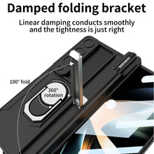 Load image into Gallery viewer, Magnetic Folding Armor Protective Case For Samsung Galaxy Z Fold4 Fold3 5G With Back Screen Protector
