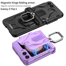 Load image into Gallery viewer, Magnetic Hinge Bracket All-included Shockproof Phone Case For Samsung Galaxy Flip 5/4/3
