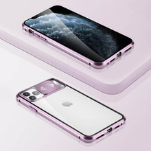 Load image into Gallery viewer, 2021 iPhone Double-Sided Slide Cover Lens Protection Phone Case
