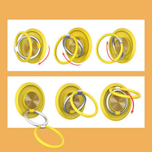 Load image into Gallery viewer, Creative Double Ring Bracket Four-corner Anti-fall Cover For iPhone
